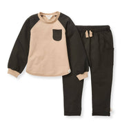 Raglan Crewneck Set: Ginger