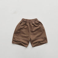 Toddler Boys Solid Color Shorts