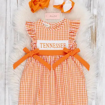 Tennessee Smocked  Gingham  Dress