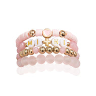 Mommy and Me Bracelets - Beaded Stackable Bracelet for Kids