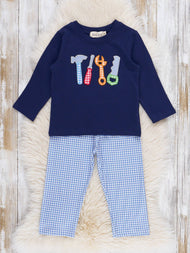 Handy Helper Embroidered Tool Outfit