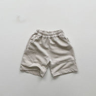 Toddler Boys Solid Color Shorts