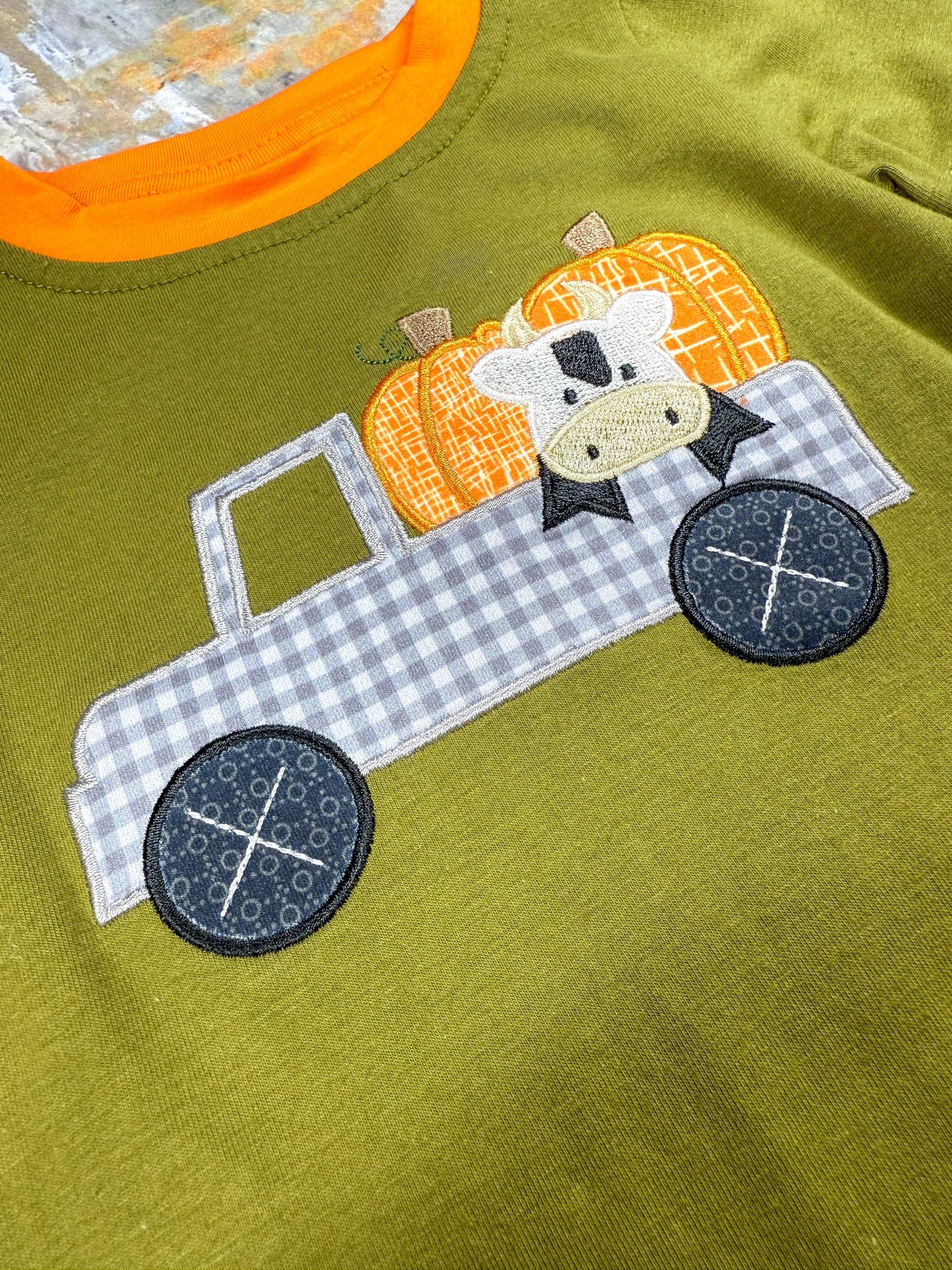 Haulin' Pumpkins Infant Boy's Romper: Fall 2025 Baby Clothes