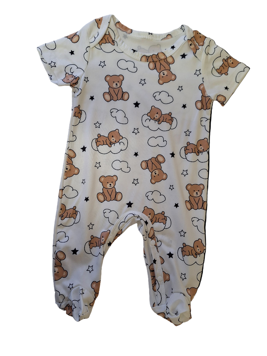 Teddy Bear Print Sleeper