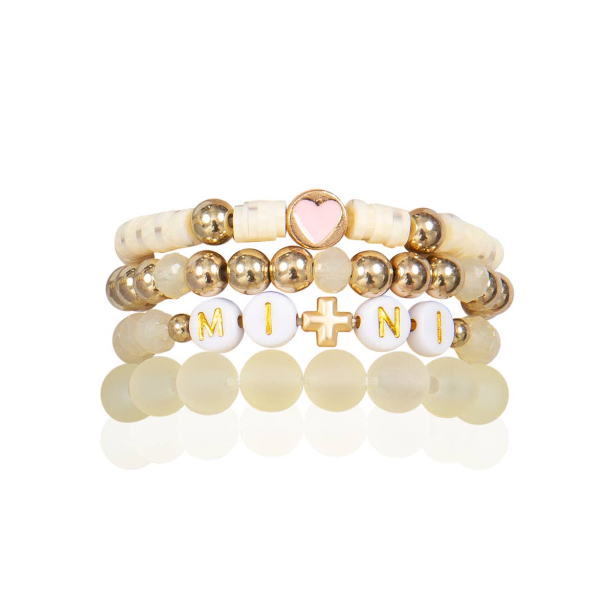 Mommy and Me Bracelets - Beaded Stackable Bracelet for Kids