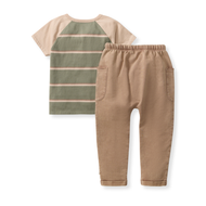 Holland Stripe Tee Set: Tranquility