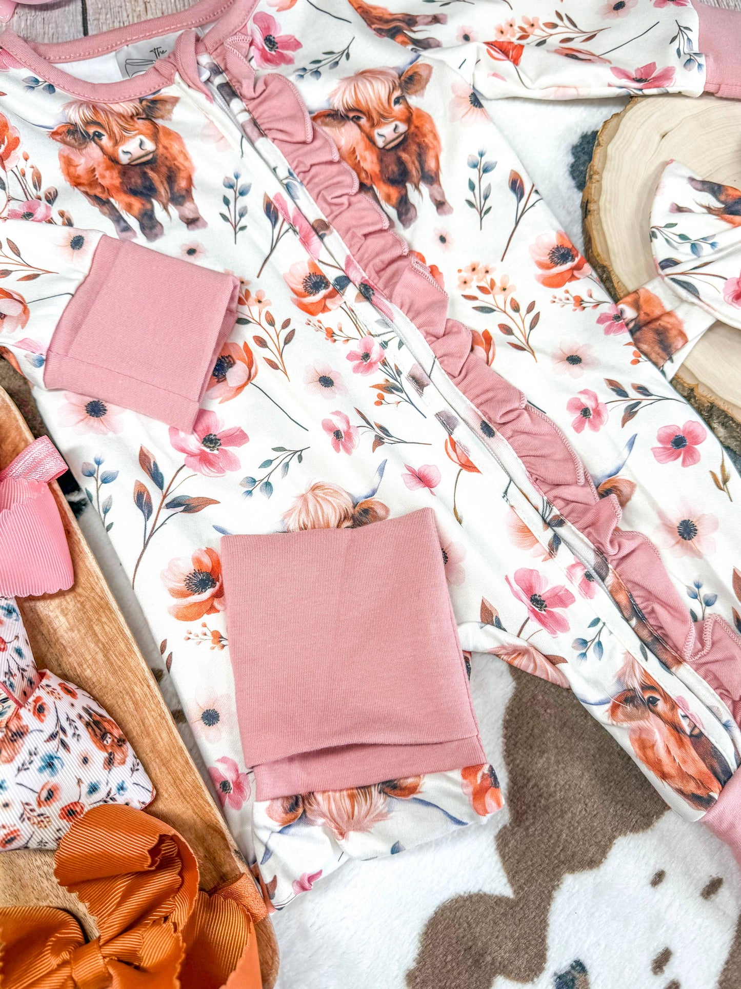 Highland Bloom Infant Onesie: Fall 2025