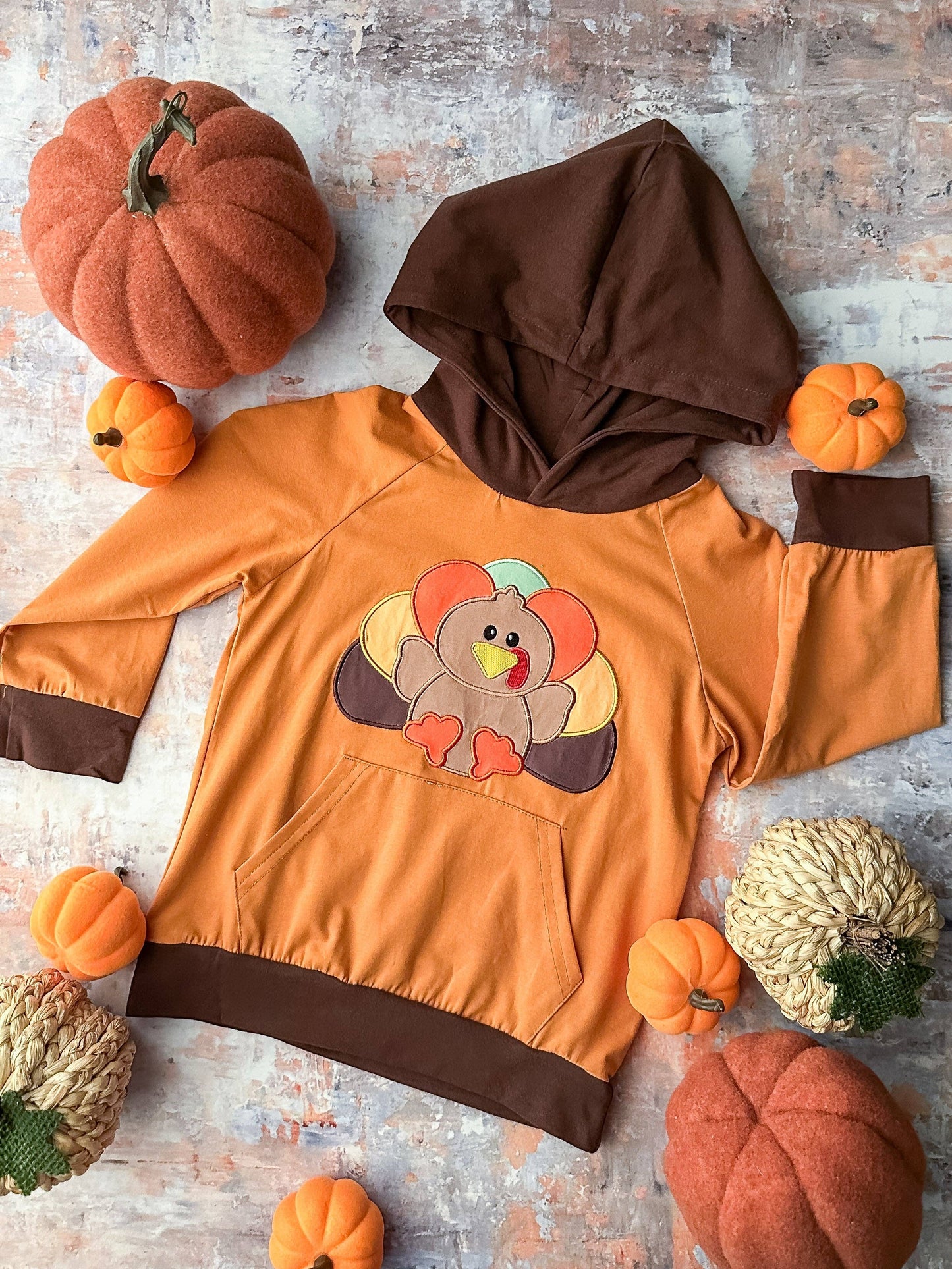 Gobble Gobble Turkey Boy's Hoodie: Fall 2025