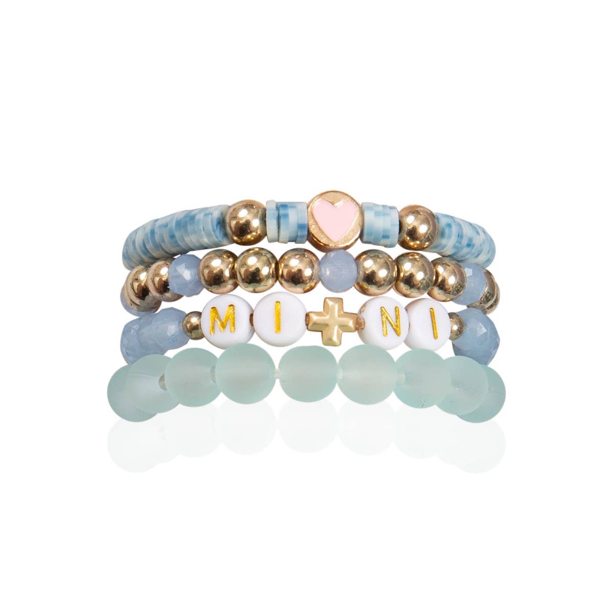 Mommy and Me Bracelets - Beaded Stackable Bracelet for Kids