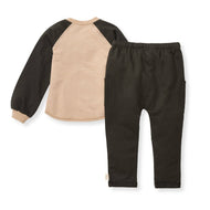 Raglan Crewneck Set: Ginger