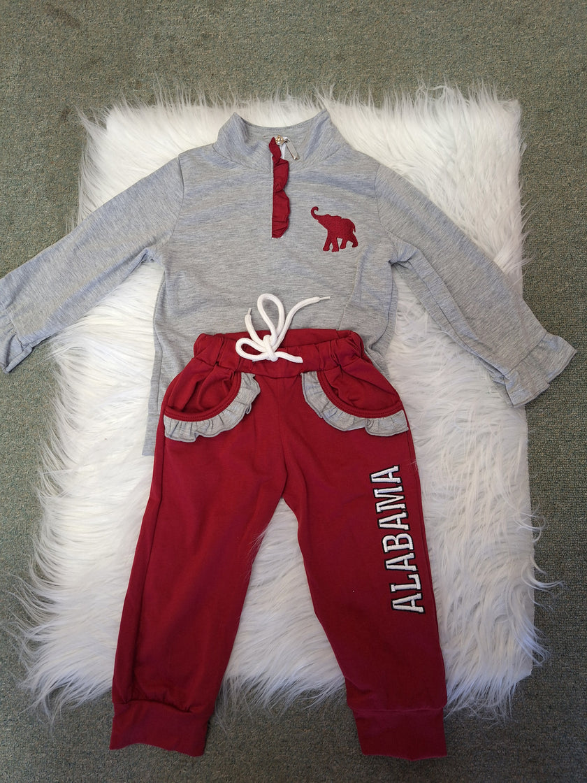 2 PCS Alabama Pant Set