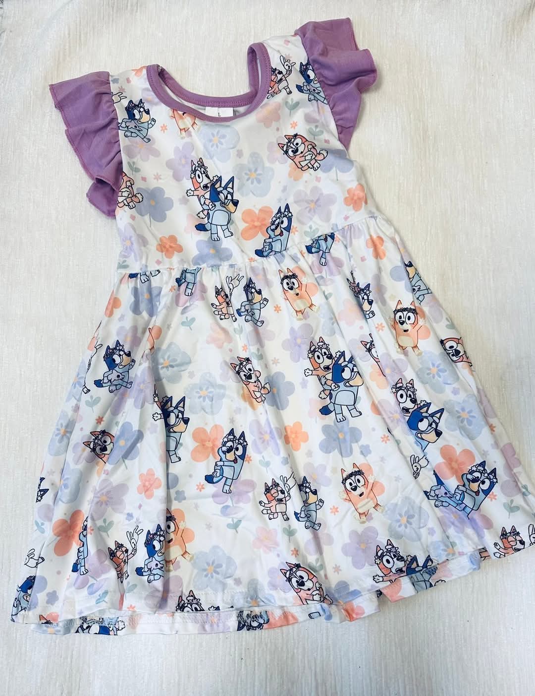 Purple Bluey Dress